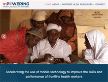 Tablet Screenshot of mpoweringhealth.org
